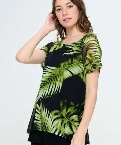 Jostar Mesh Romance Double Layer Top-353MR-SRP1-C-W341