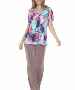 Jostar Cascade Drop Short Sleeve Top-356HT-SRP1-W252 Tops