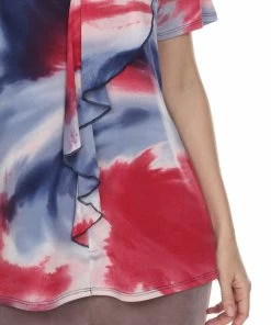 Jostar Cascade Drop Short Sleeve Top-356HT-SP-W259