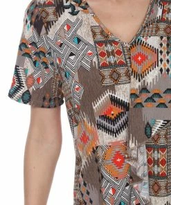 Jostar Cascade Drop Short Sleeve Top-356HT-SRP1-W264