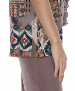 Jostar Cascade Drop Short Sleeve Top-356HT-SRP1-W264