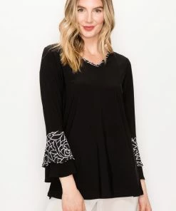 Jostar HIT Tulip Sleeve Top-358HT-LRP1-C-W253