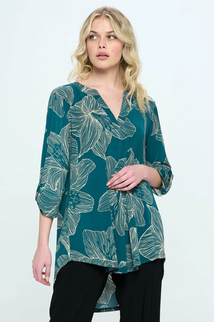 Jostar Mesh Romance Double Layer Top-353MR-SRP1-C-W350 Tops