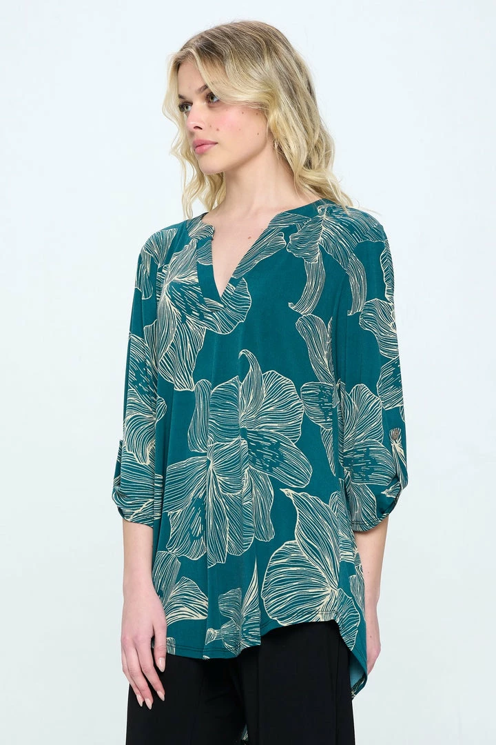 Jostar Mesh Romance Double Layer Top-353MR-SRP1-C-W350 Tops