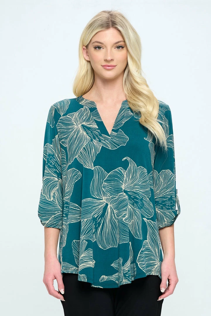 Jostar Mesh Romance Double Layer Top-353MR-SRP1-C-W350 Tops