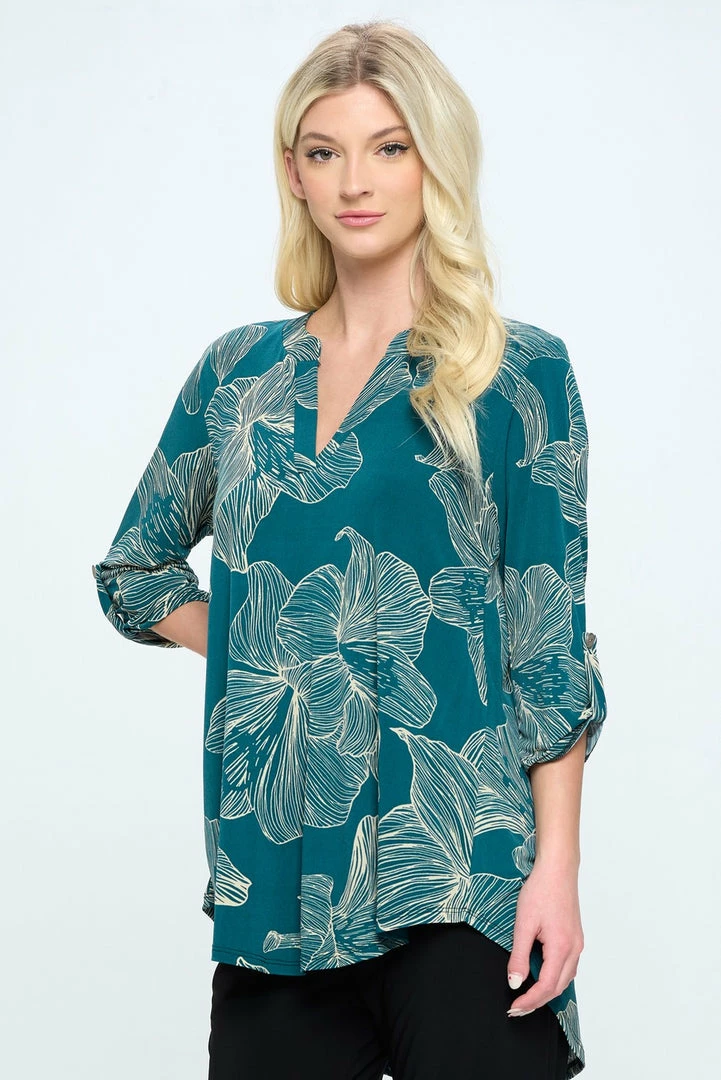 Jostar Mesh Romance Double Layer Top-353MR-SRP1-C-W350 Tops