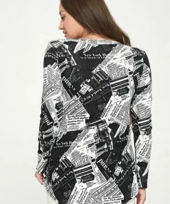 Jostar Tops BNS V-Neck High And Low Top-360BN-LRP1-W120