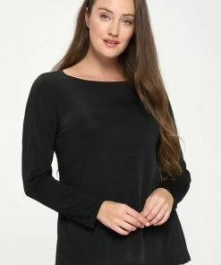 Jostar BNS V-Neck High And Low Top-360BN-LRS1 Tops