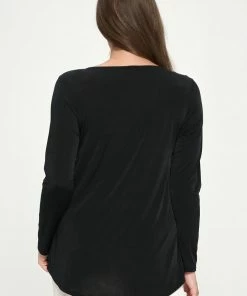 Jostar BNS V-Neck High And Low Top-360BN-LRS1 Tops