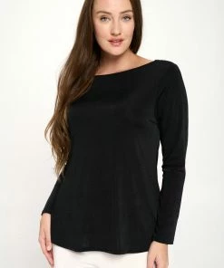 Jostar BNS V-Neck High And Low Top-360BN-LRS1 Tops