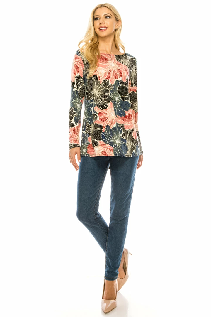 JostarUSA Long Sleeves HIT V-Neck High And Low Top-360HT-LRP1-W202