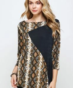 Jostar Quarter Sleeves BNS Contrast Boat NK Top-361BN-QRP1-C-W290