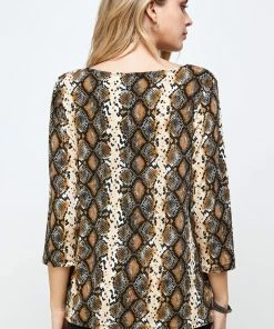 Jostar Quarter Sleeves BNS Contrast Boat NK Top-361BN-QRP1-C-W290