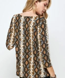 Jostar Quarter Sleeves BNS Contrast Boat NK Top-361BN-QRP1-C-W290