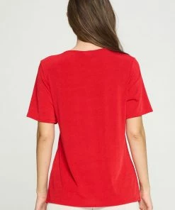 Jostar BNS Point V-NK Top-362BN-SRS1 Short Sleeves