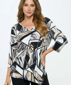 Jostar Online HIT Point V-Neck Top-362HT-QRP1-W357