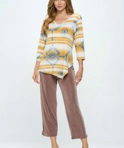 Jostar Online Tops HIT Point V-Neck Top-362HT-QRP1-W365