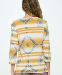 Jostar Online Tops HIT Point V-Neck Top-362HT-QRP1-W365