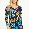 Jostar Long Sleeves HIT Princess A-Line Tunic With Pockets-365HT-LRP1-K-W219