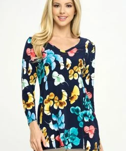 Jostar Long Sleeves HIT Princess A-Line Tunic With Pockets-365HT-LRP1-K-W219