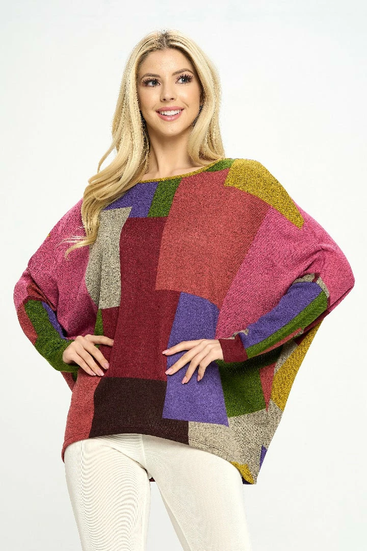 Jostar Tops Miru Batwing Dolman Top-370MU-LRP1-W333