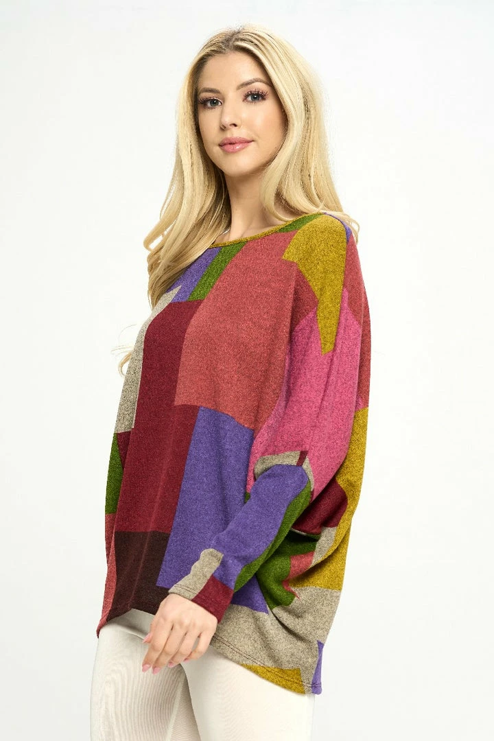 Jostar Tops Miru Batwing Dolman Top-370MU-LRP1-W333