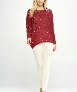 Jostar Tops Miru Batwing Dolman Top-370MU-LRP1-W334