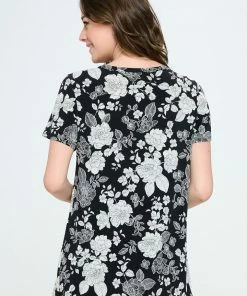 Jostar Online Short Sleeves HIT Shirred Tunic-376HT-SRP1-W355