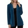 Jostar Women's Non Iron Drape Jacket Long Sleeve Rhinestones-400AY-LRS1-R-R080