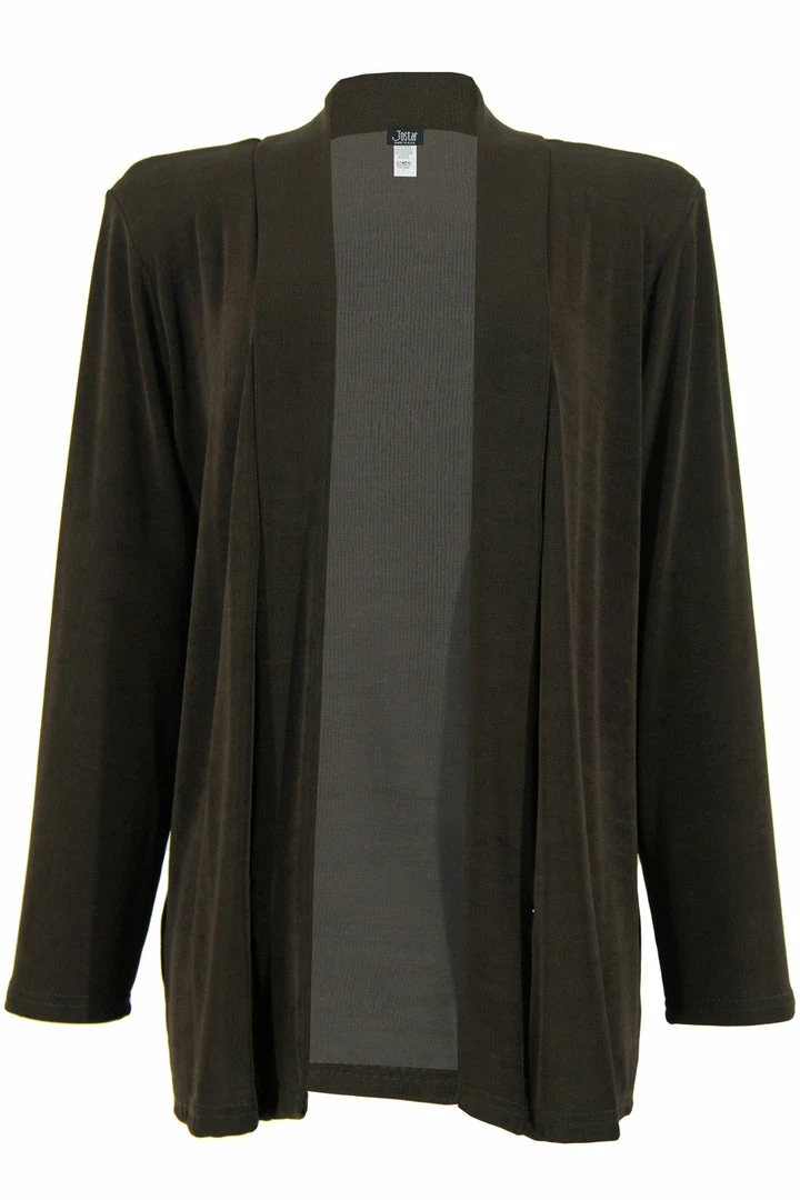 Non Iron ( Acetate ) Jostar Women's Non Iron Drape Jacket Long Sleeve Plus, 400AY-LX