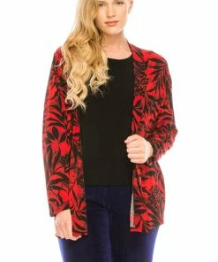 Jostar Women's Stretchy Drape Jacket Long Sleeve Plus-404BN-LRP1-W173