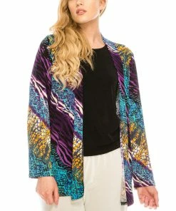 Jostar Women's Stretchy Drape Jacket Long Sleeve Plus-404BN-LRP1-W182 Jackets