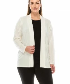 Jackets Jostar Women's Stretch Drape Jacket Long Sleeve No Shoulder Pad-404BN-LRS1