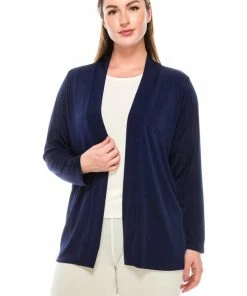 Jackets Jostar Women's Stretch Drape Jacket Long Sleeve No Shoulder Pad-404BN-LRS1