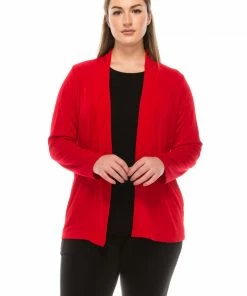 Jackets Jostar Women's Stretch Drape Jacket Long Sleeve No Shoulder Pad-404BN-LRS1