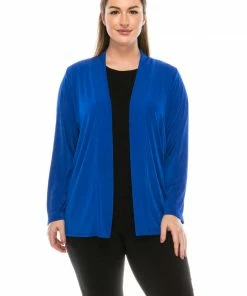 Jackets Jostar Women's Stretch Drape Jacket Long Sleeve No Shoulder Pad-404BN-LRS1