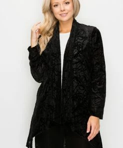 Jostar Women's Velvet Burnout Vegas Jacket-424VB-LRD1-B012