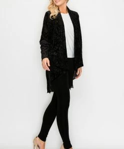 Jostar Women's Velvet Burnout Vegas Jacket-424VB-LRD1-B012