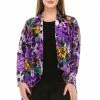 Jostar Women's Velvet Burnout Vegas Jacket Long Sleeve-424VB-LRP1-B007 Jackets