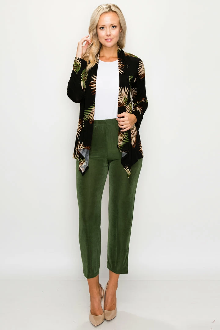 Jostar Women's Stretchy Print Mid Cut Jacket Long Sleeve Print Plus, 428BN-LXP-W002 Jackets