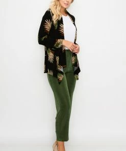 Jostar Women's Stretchy Print Mid Cut Jacket Long Sleeve Print Plus, 428BN-LXP-W002 Jackets