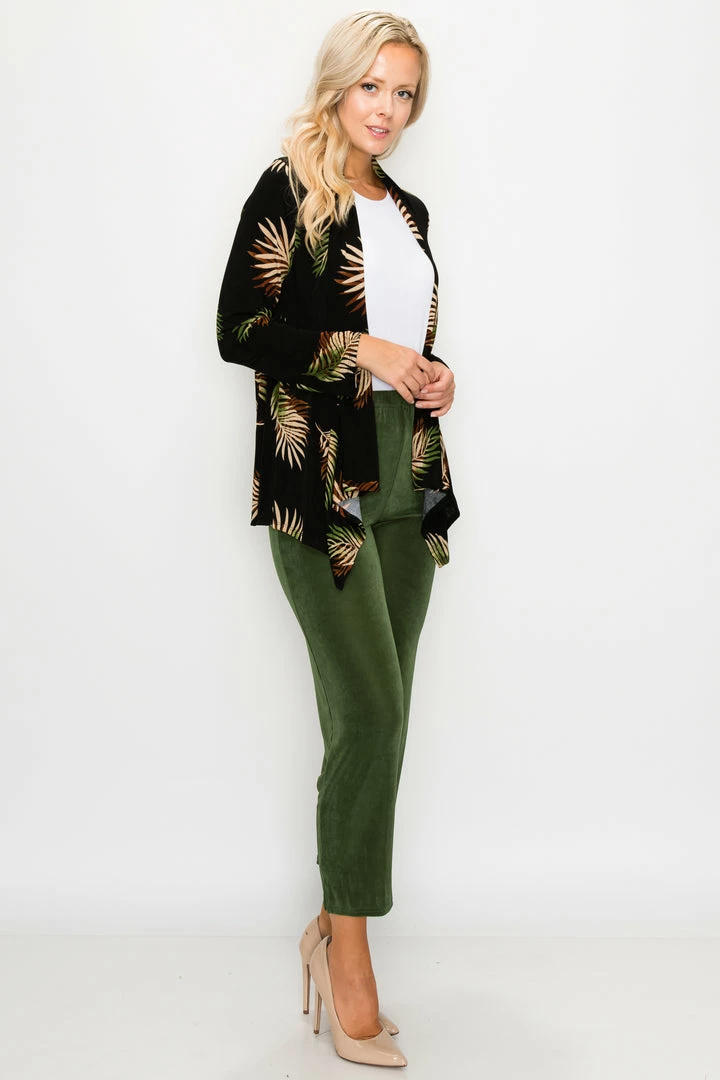 Jostar Women's Stretchy Print Mid Cut Jacket Long Sleeve Print Plus, 428BN-LXP-W002 Jackets