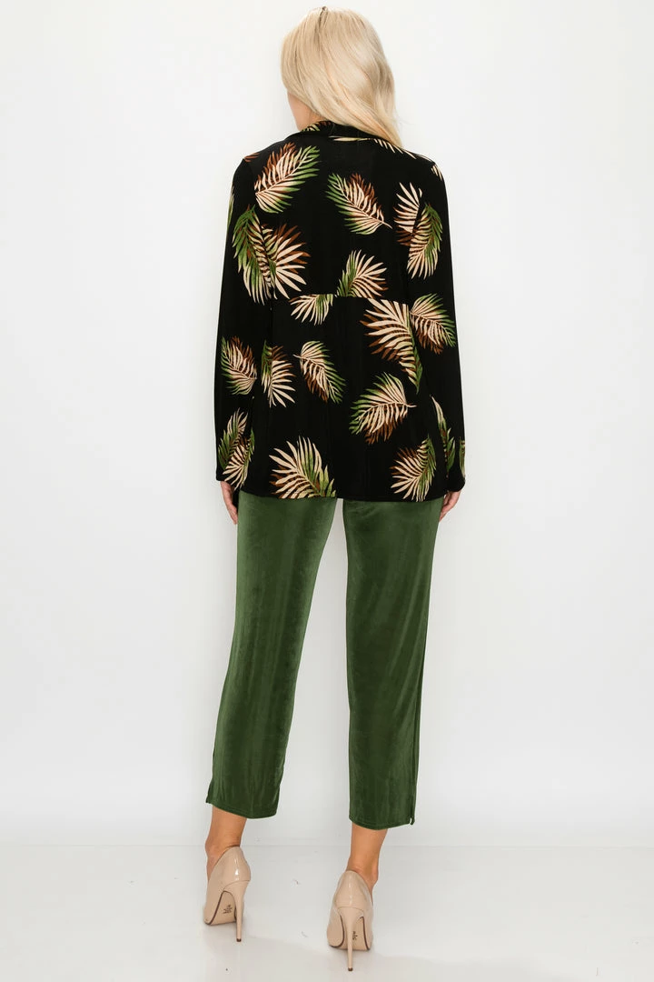 Jostar Women's Stretchy Print Mid Cut Jacket Long Sleeve Print Plus, 428BN-LXP-W002 Jackets