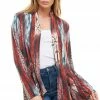 Jackets Jostar Women's Stretchy Print Mid Cut Jacket Long Sleeve Print-428BN-LRP1-W249