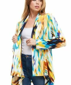 Jostar Women's Stretchy Print Mid Cut Jacket Long Sleeve Print-428BN-LRP1-W250 Long Sleeves