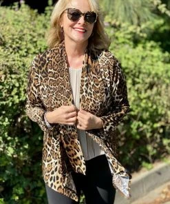 Jackets Jostar Women's Stretchy Print Mid Cut Jacket Long Sleeve Print-428BN-LRP1-W757