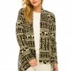 Jostar Women's Stretchy Print Mid Cut Jacket Long Sleeve Print-428BN-LRP1-W164