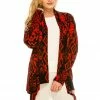 Jostar Women's Stretchy Print Mid Cut Jacket Long Sleeve Print, 428BN-LP-W165