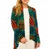 Jackets Jostar Women's Stretchy Print Mid Cut Jacket Long Sleeve Print-428BN-LRP1-W171