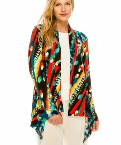 Jostar Women's Stretchy Print Mid Cut Jacket Long Sleeve Print-428BN-LRP1-W175